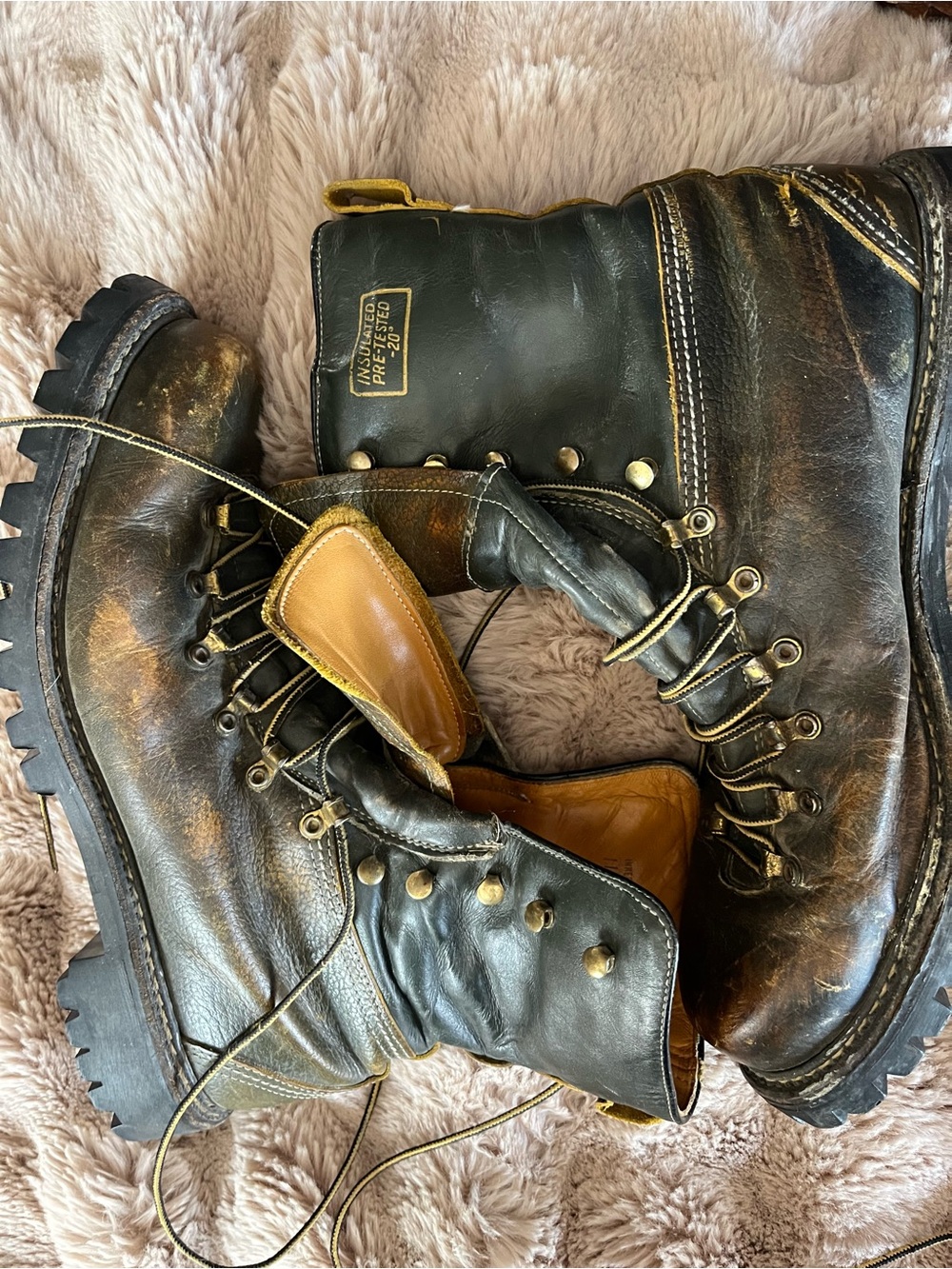 1970’s Herman Survivor Insulated Boots, 11 - Picture 2 of 14
